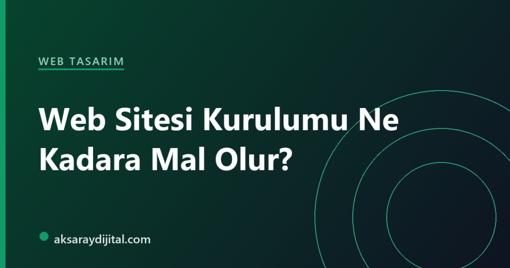 Kurumsal web sitesi kurulum maliyeti ve süresi konulu blog yazısının kapak görseli