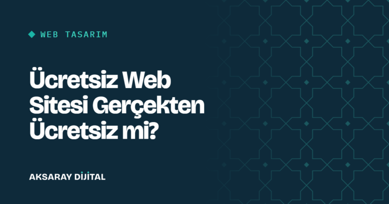 Ücretsiz web sitesi platformlarının gizli maliyetleri konulu blog yazısının kapak görseli